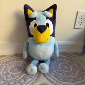 Bluey Character Plush Dog Toy - Light Blue and Yellow Stuffed Animal